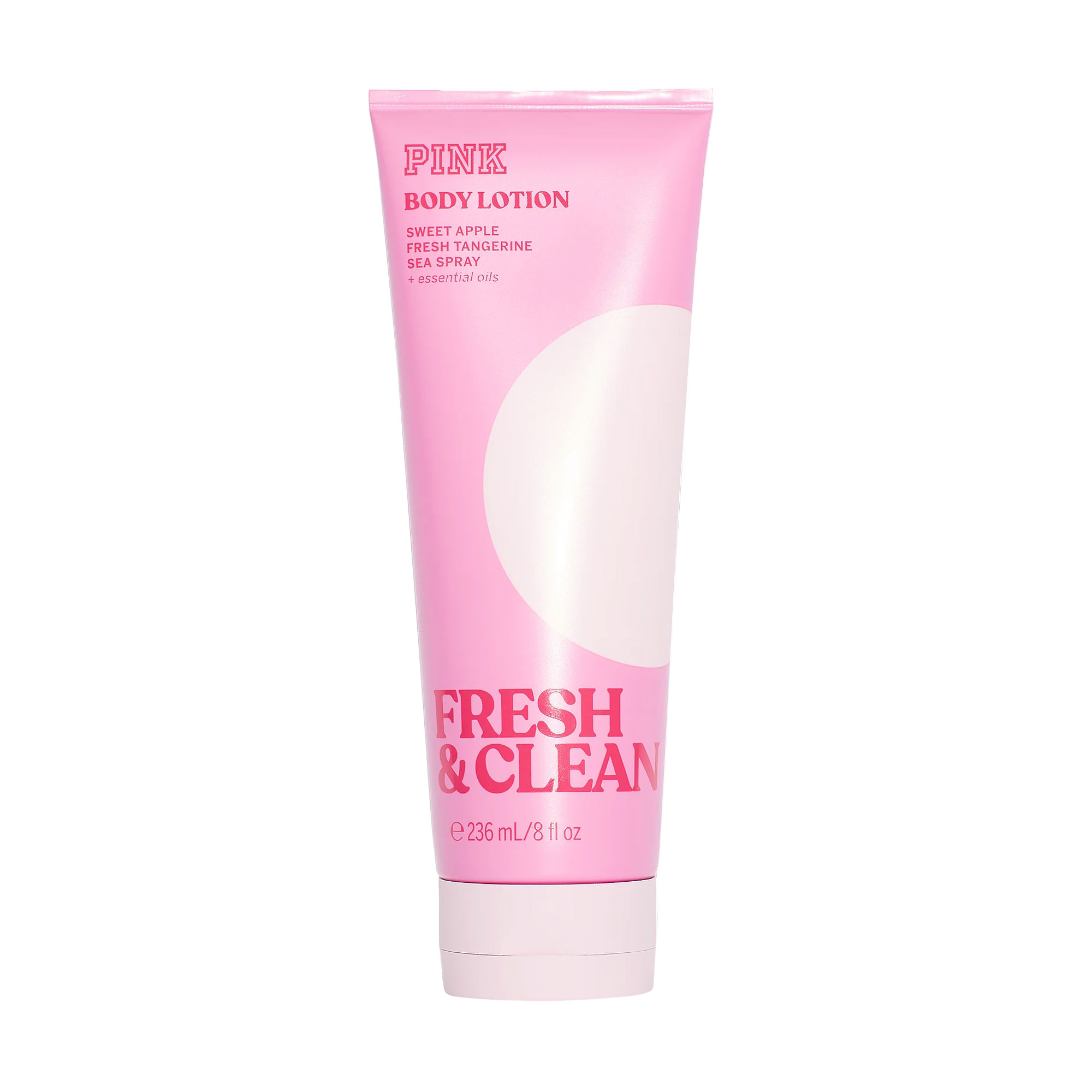 Парфумований лосьйон для тіла Victoria's Secret Pink On Vacation Fresh &amp; Clean Body Lotion жіночий, 236 мл